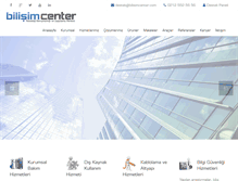 Tablet Screenshot of bilisimcenter.com